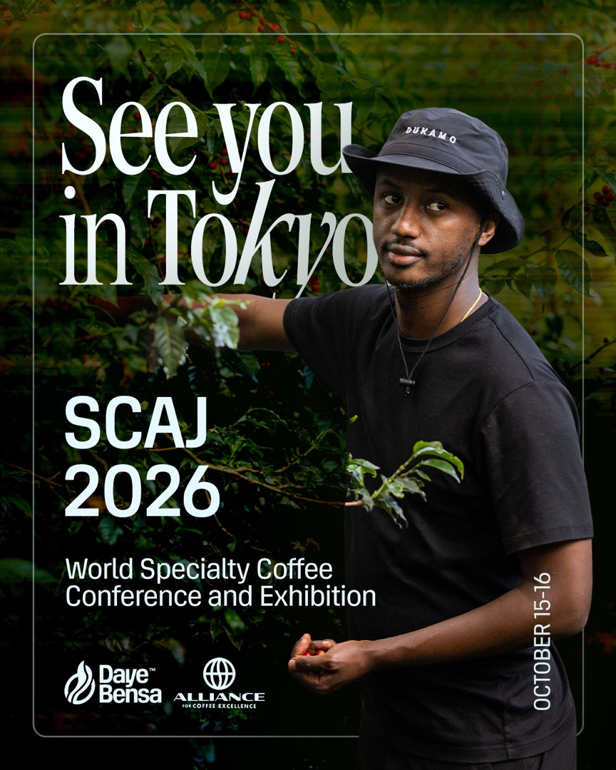 See you in Tokyo — Daye Bensa at SCAJ 2026, World Specialty Coffee Conference and Exhibition, October 15–16